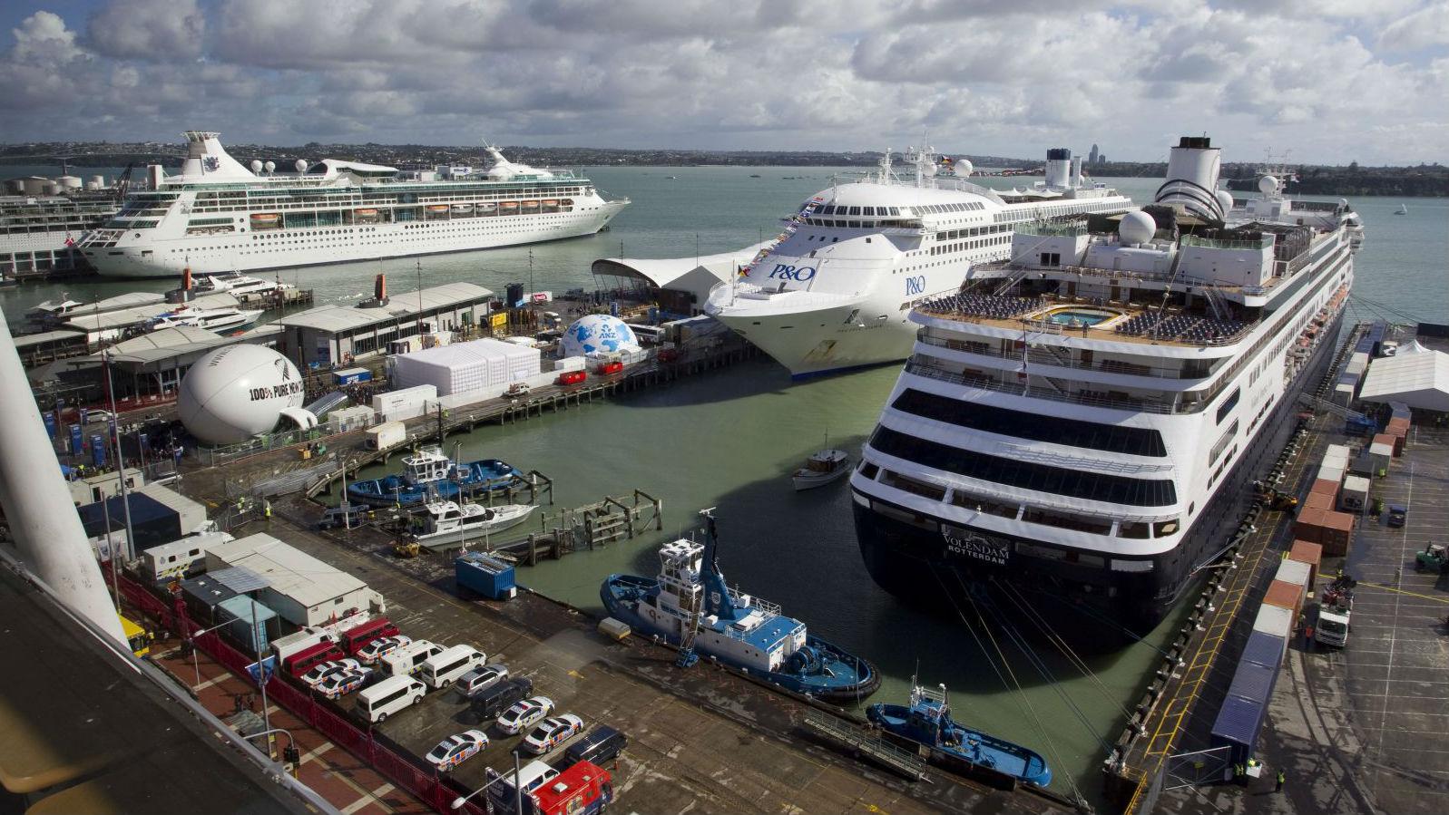Auckland Cruise Numbers Up