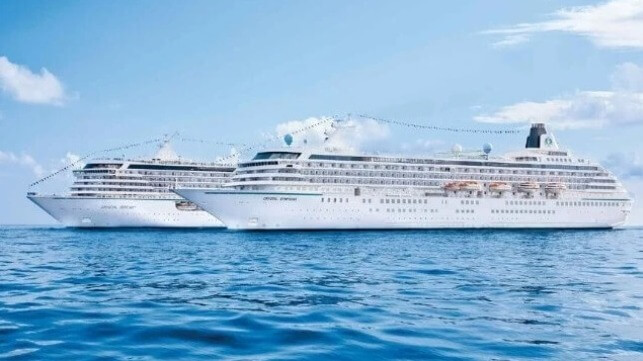 cruise ship auction Crystal