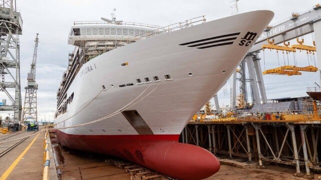 cruise ship construction delays