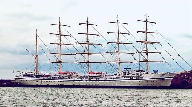 world's largest sailing ship detained