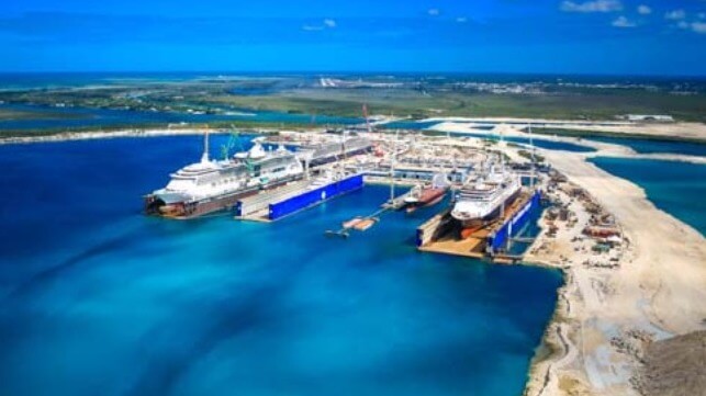 Chinabuilding drydocks for Grand Bahama Shipyard