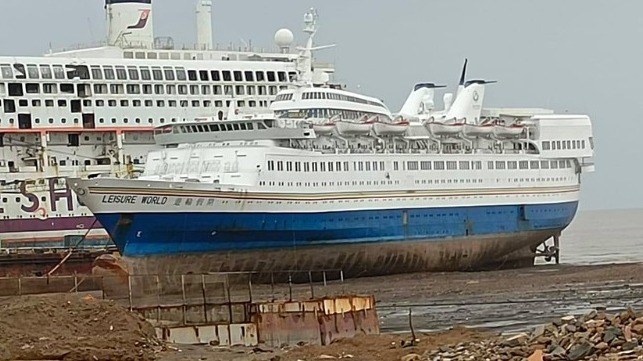 classic cruise ships sold for scrap