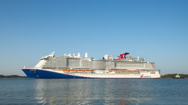Carnival Cruise Line takes delivery of LNG cruise ship