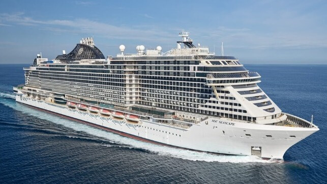 MSC Seascape Italy's largest cruise ship