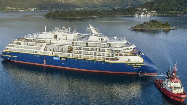 Ulstein building X-Bow expeditino cruise ships