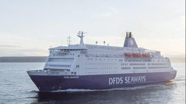 DFDS is resuming passenger ferry service from the UK now that travel restrictions are being removed