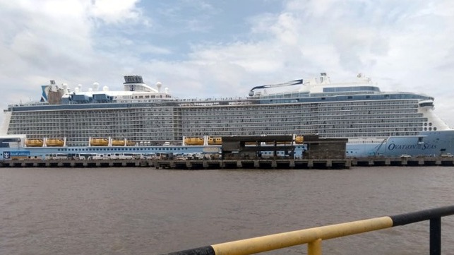 Royal Caribbean completed most of its crew trips home