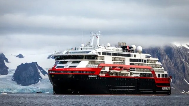 crew members on Hurtigruten cruise ship test positive for COVID-19