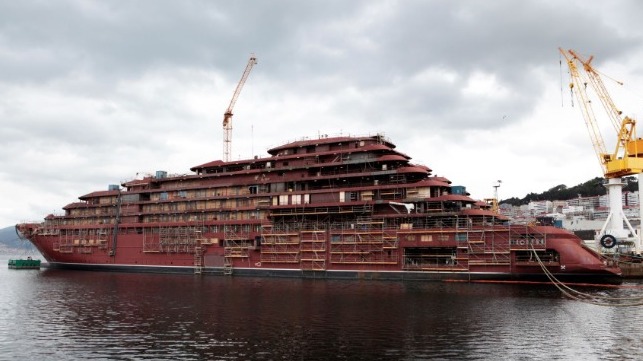 Ritz-Carlton Delays Cruise Line Launch Due to Shipyard Problems