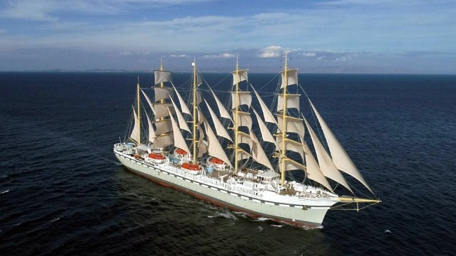 The world's largest passenger sailing ship with enter service in 2021