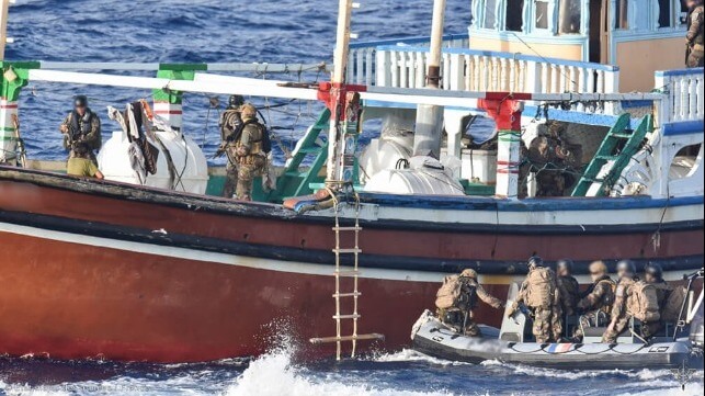 drug interdiction Indian Ocean