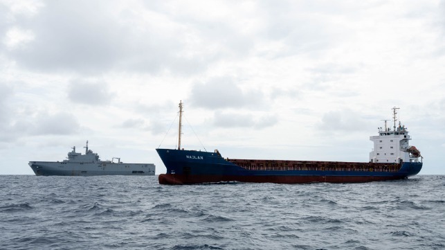 French Navy seizes cocaine record off Africa