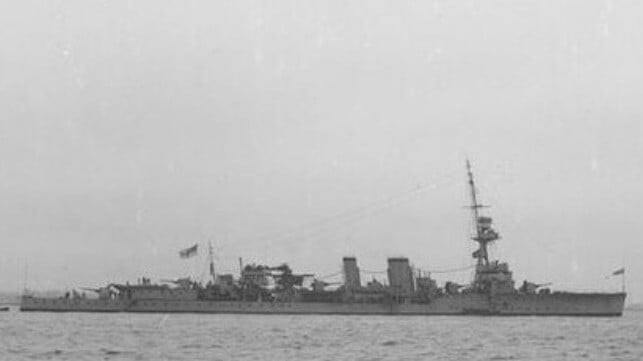 WWI Royal Navy destroyer
