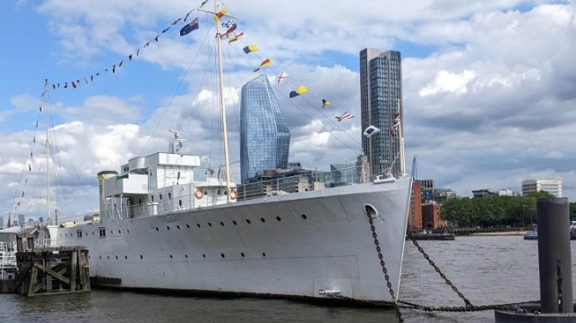 Wellington WWII warship
