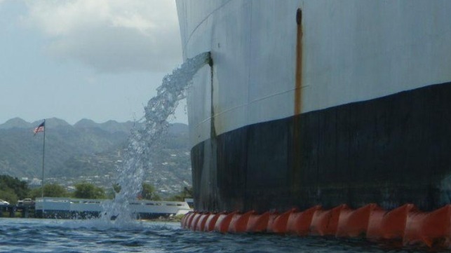 ballast discharge