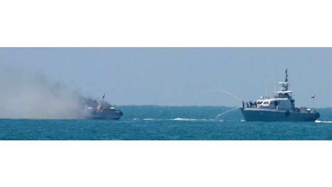 ISIS Attacks Egyptian Coast Guard Swift Boat