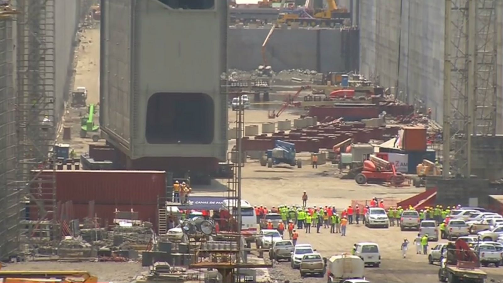 Final Panama Canal Gate