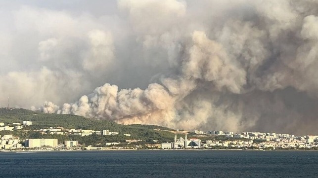 Turkish wildfire