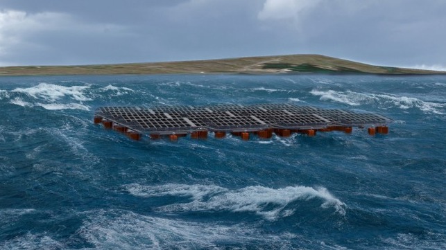 testing floating offshore solar in harsh conditions