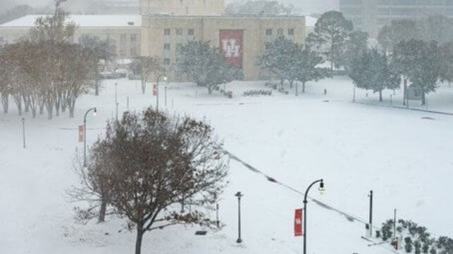 Texas snow
