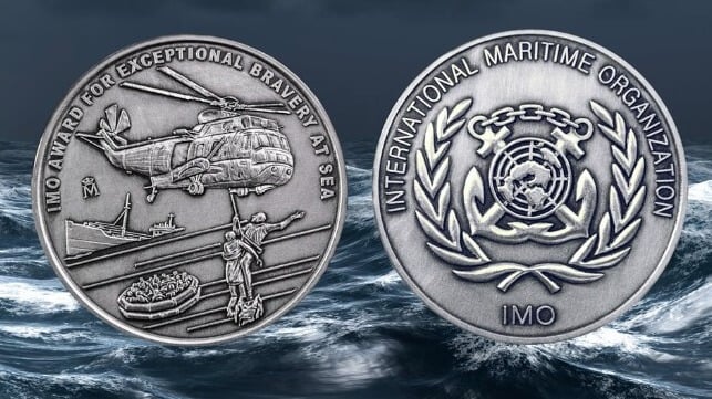 Bravery at sea award