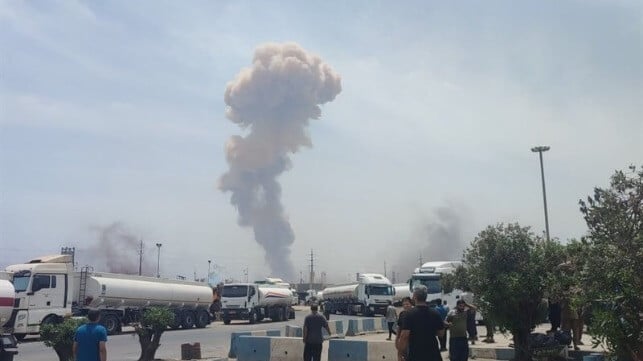 Iran port blast