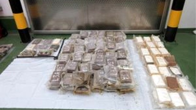 cocaine smuggled in a shipping container seized at London Gateway
