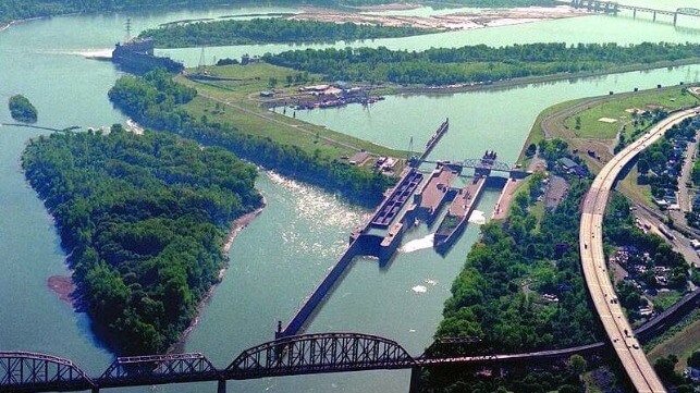 Ohio River McAlpine Locks