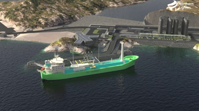 China to build two LNG=fueled CO2 carriers for Norwegian CO2 capture and storage porject