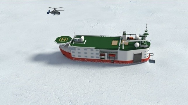 North Pole platform concept image.