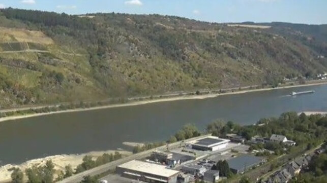 Rhine River drought