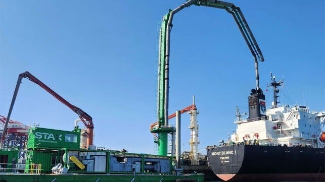 emissions at dock