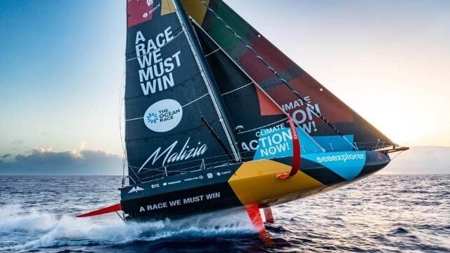 distance record for monohull vessel