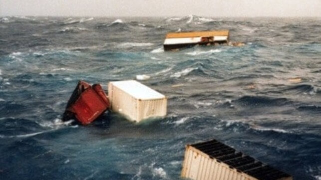 reporting containers lost at sea