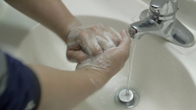 hand washing