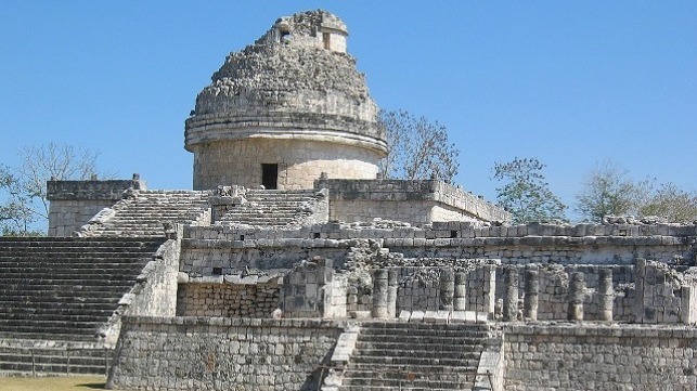 Mayan building