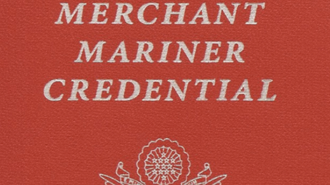 USCG Merchant Mariner Credential