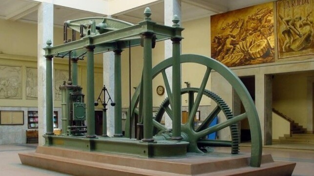 A Watt double-acting steam engine built in 1837 (Nicolas Perez / CC BY SA 3.0)