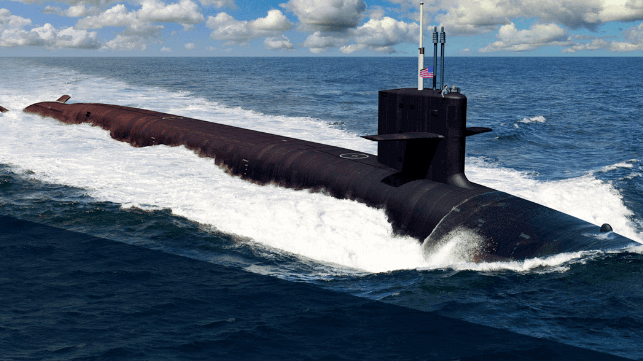The future Columbia-class ballistic missile submarine (General Dynamics)