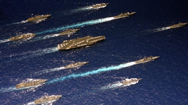 USS Carl Vinson and strike group