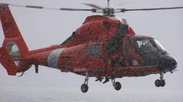 Rescue Swimmer's Fight for Survivors and Survival in the Bering Sea milam helicopter