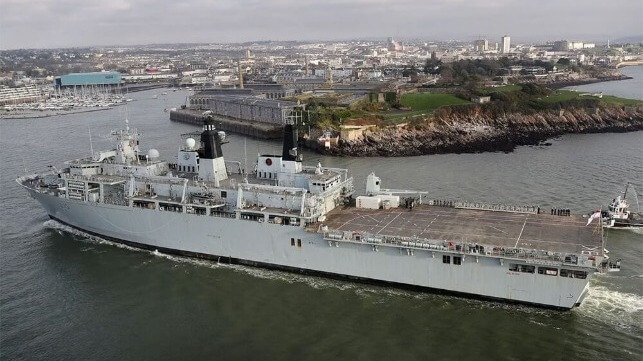 Royal Navy amphibious vessels 