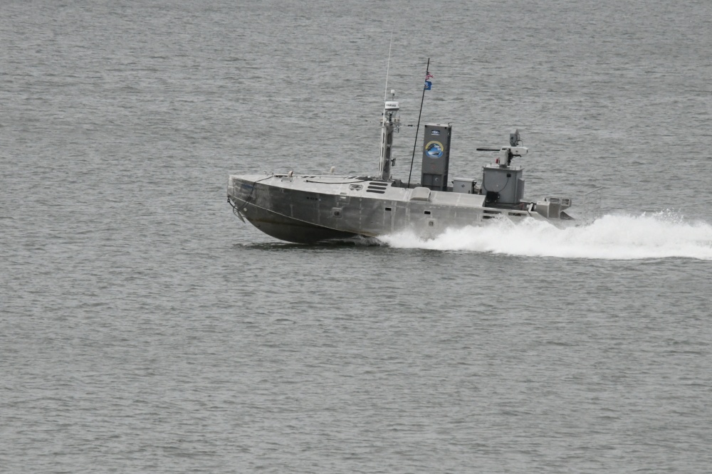 U.S. Navy Tests Unmanned Patrol Boat for Port Security
