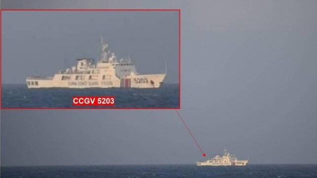 China Coast Guard cutter 5203