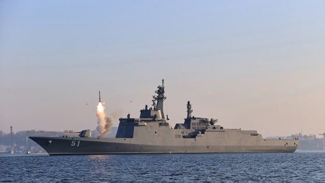 North Korean destroyer