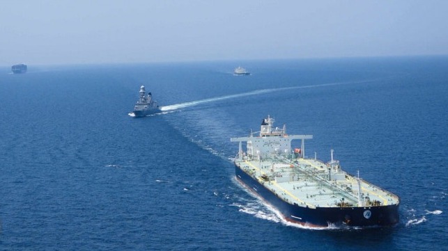 vessels in the Red Sea