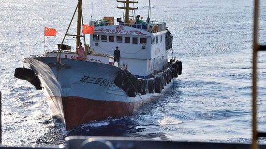 Chinese fishing vessel