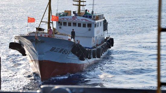 Chinese fishing vessel