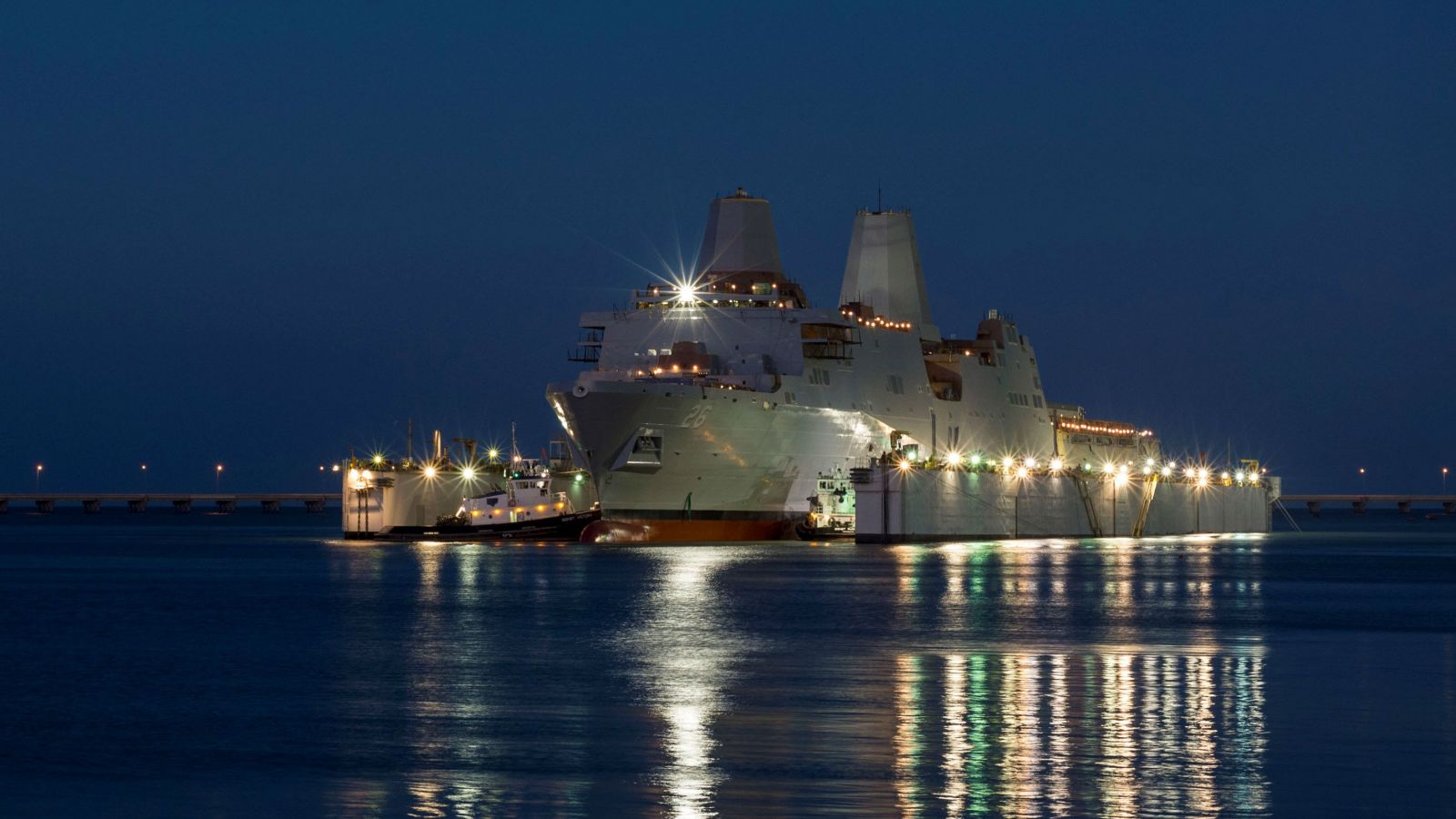 U.S. ship launch