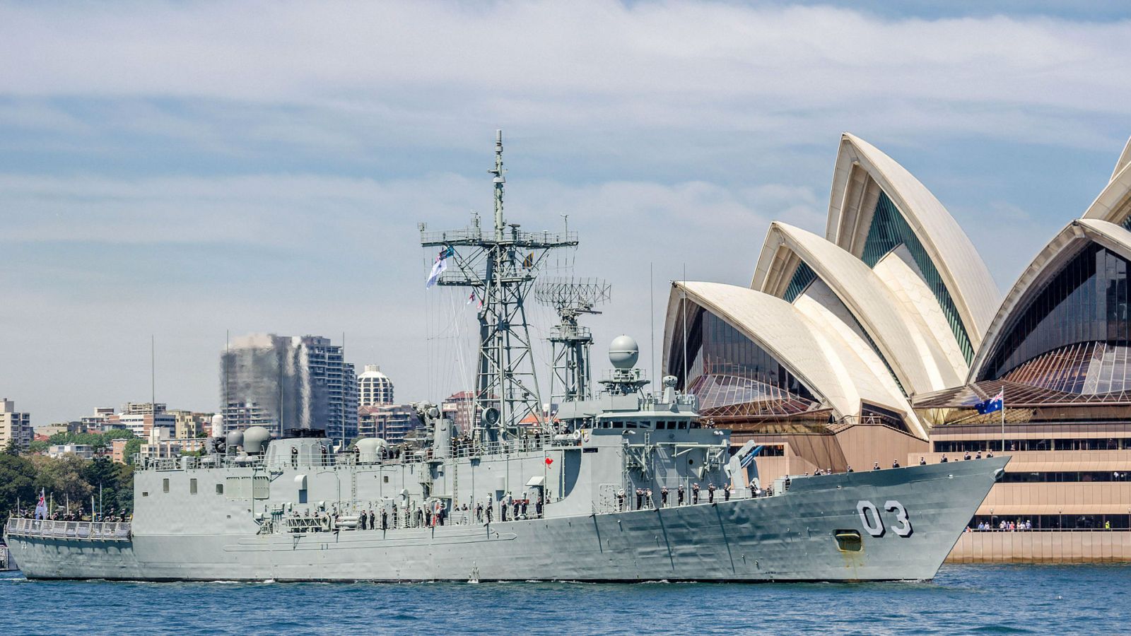 HMAS Sydney Towed Away for Recycling